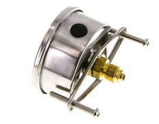 Manomètre à glycérine G1/4 raccord arrière -1 à 9 bar 63mm