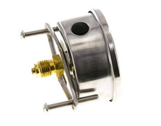 Manomètre à glycérine G1/4 raccord arrière -1 à 9 bar 63mm
