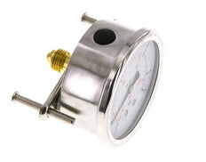 Manomètre à glycérine G1/4 raccord arrière -1 à 9 bar 63mm