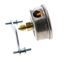 Manomètre à glycérine G1/4 raccord arrière -1 à 9 bar 63mm WIKA