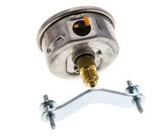 Manomètre à glycérine G1/4 raccord arrière 0 à 2,5 bar 63mm WIKA