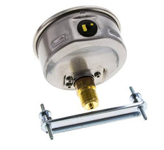 Manomètre à glycérine G1/2 raccord arrière 0 à 250 bar 100mm WIKA