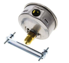 Manomètre à glycérine G1/2 raccord arrière 0 à 250 bar 100mm WIKA