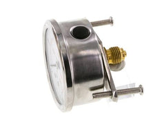 Manomètre à glycérine G1/4 raccord arrière 0 à 250 bar 63mm