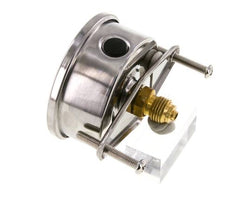 Manomètre à glycérine G1/4 raccord arrière 0 à 250 bar 63mm