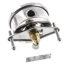 Manomètre à glycérine G1/4 raccord arrière 0 à 25 bar 63mm