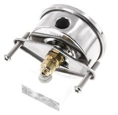 Manomètre à glycérine G1/4 raccord arrière 0 à 25 bar 63mm