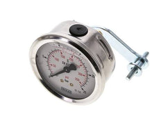 Manomètre à glycérine G1/4 raccord arrière 0 à 25 bar 63mm WIKA