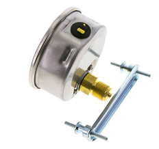 Manomètre à glycérine G1/2 raccord arrière 0 à 400 bar 100mm WIKA