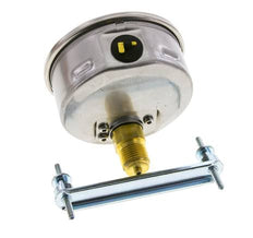 Manomètre à glycérine G1/2 raccord arrière 0 à 400 bar 100mm WIKA