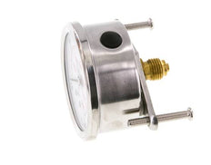 Manomètre à glycérine G1/4 raccord arrière 0 à 400 bar 63mm
