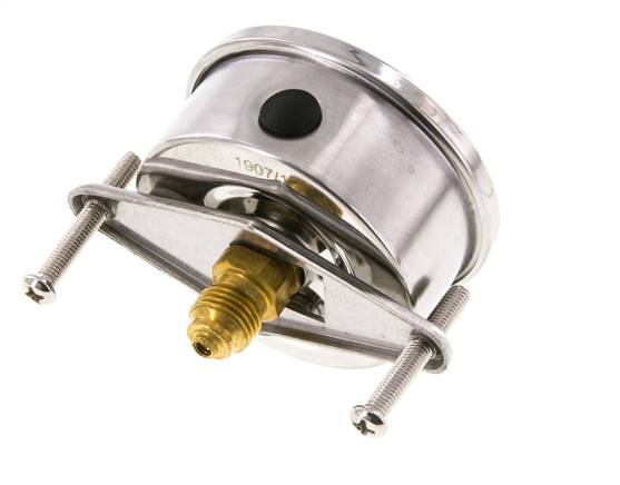 Manomètre à glycérine G1/4 raccord arrière 0 à 400 bar 63mm