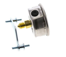 Manomètre à glycérine G1/4 raccord arrière 0 à 400 bar 63mm WIKA
