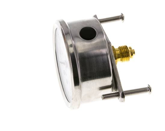 Manomètre à glycérine G1/4 raccord arrière 0 à 40 bar 63mm