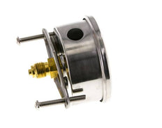 Manomètre à glycérine G1/4 raccord arrière 0 à 40 bar 63mm
