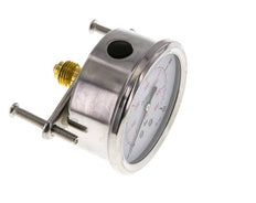Manomètre à glycérine G1/4 raccord arrière 0 à 40 bar 63mm