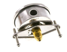 Manomètre à glycérine G1/4 raccord arrière 0 à 4 bar 63mm