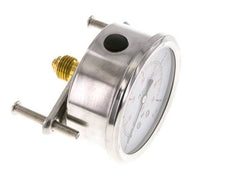 Manomètre à glycérine G1/4 raccord arrière 0 à 4 bar 63mm