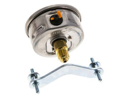 Manomètre à glycérine G1/4 raccord arrière 0 à 4 bar 63mm WIKA