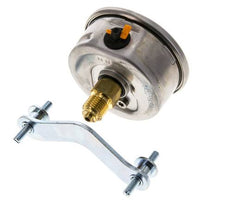 Manomètre à glycérine G1/4 raccord arrière 0 à 4 bar 63mm WIKA