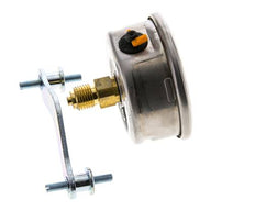Manomètre à glycérine G1/4 raccord arrière 0 à 4 bar 63mm WIKA
