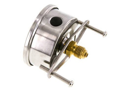 Manomètre à glycérine G1/4 raccord arrière 0 à 600 bar 63mm