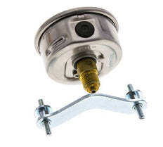 Manomètre à glycérine G1/4 raccord arrière 0 à 600 bar 63mm WIKA