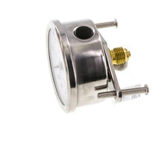 Manomètre à glycérine G1/4 raccord arrière 0 à 60 bar 63mm