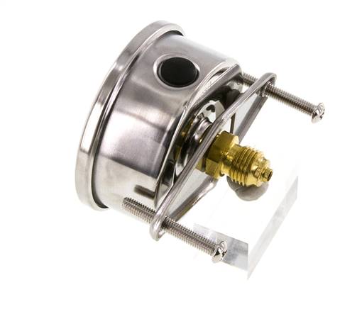 Manomètre à glycérine G1/4 raccord arrière 0 à 60 bar 63mm