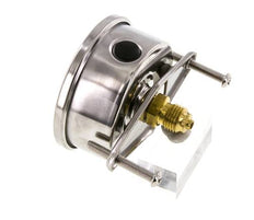 Manomètre à glycérine G1/4 raccord arrière 0 à 60 bar 63mm