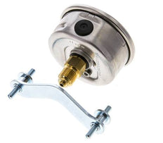 Manomètre à glycérine G1/4 raccord arrière 0 à 60 bar 63mm WIKA