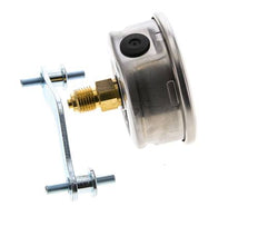 Manomètre à glycérine G1/4 raccord arrière 0 à 60 bar 63mm WIKA