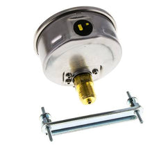 Manomètre à glycérine G1/2 raccord arrière 0 à 6 bar 100mm WIKA