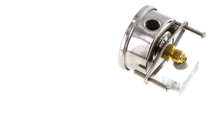 Manomètre à glycérine G1/4 raccord arrière 0 à 6 bar 63mm
