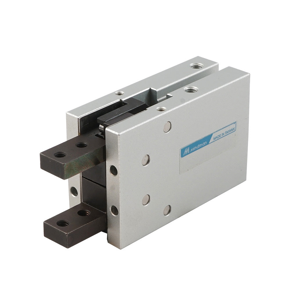 Pince pneumatique D12 mm à 2 mors parallèles et à ressort ouvert