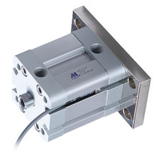 Cylindre compact 32-20mm avec double tige filetée femelle MCJI