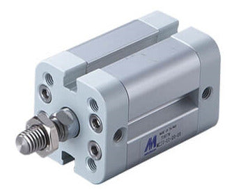40-25mm Compact Cylinder with Double Rod Male Thread MCJI
