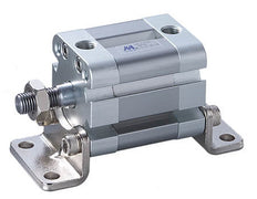 40-25mm Compact Cylinder with Double Rod Male Thread MCJI