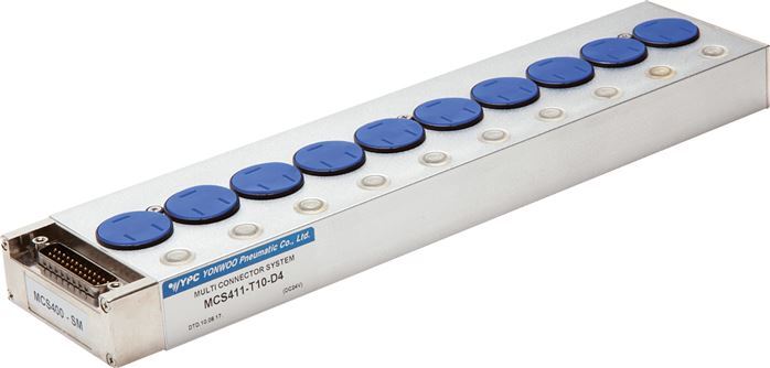 12x Multipole-Connector YPC SF4000 Valves 24VDC