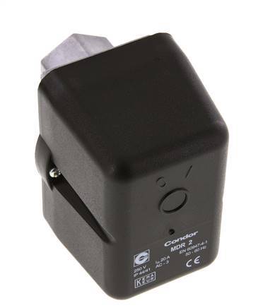 Pressostat MDR 5/16K Pour Compresseurs Triphasés - Plage 2.5-16 Bar - 5.5 KW - Avec Soupape De Décharge