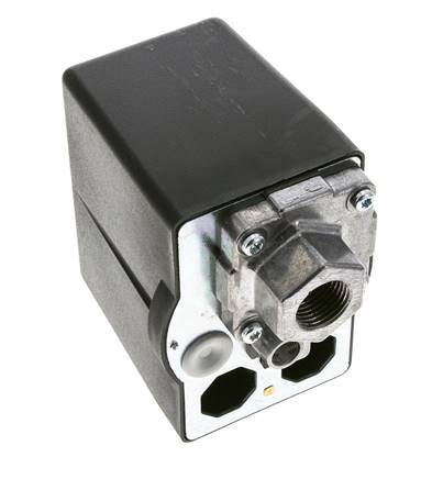 Pressostat pour compresseur 6 à 16bar 1xG1/2'' 3xG1/4'' 400VAC | MDR-3-16