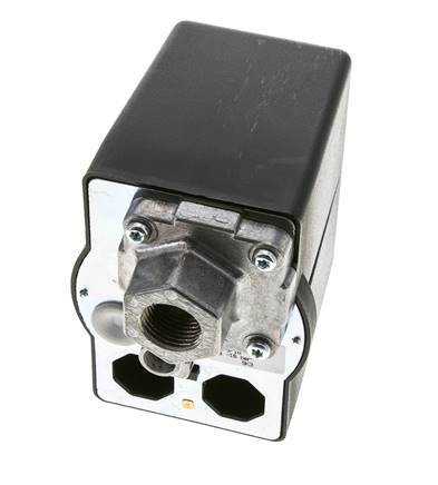 Pressostat pour compresseur 6 à 16bar 1xG1/2'' 3xG1/4'' 400VAC | MDR-3-16