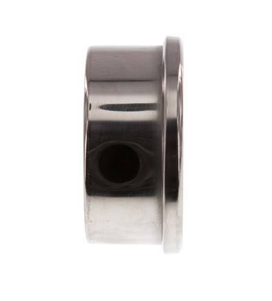 -1..15 Bar (-15..218 psi) Manomètre à glycérine inférieur Acier inoxydable/laiton 63 mm Classe 1.6