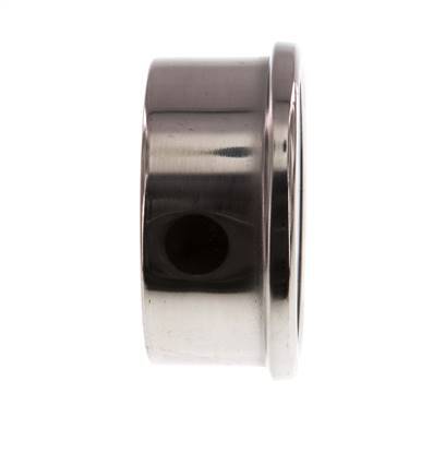 -1..5 Bar (-15..73 psi) Manomètre à glycérine inférieur Acier inoxydable/laiton 63 mm Classe 1.6