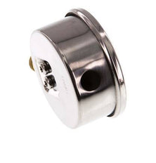 0..60 Bar (0..870 psi) Manomètre à glycérine inférieur Acier inoxydable/laiton 63 mm Classe 1.6