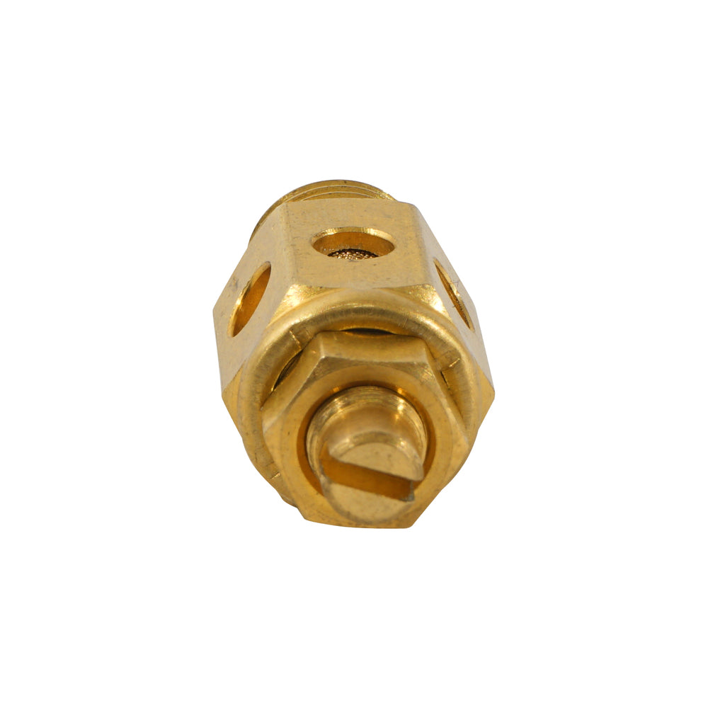 G1/8" Brass Throttle Valve with Silencer [2 Pieces]