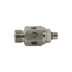 Valve d'étranglement en acier inoxydable G1/8" avec silencieux