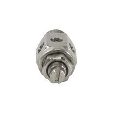 Valve d'étranglement en acier inoxydable G1/8" avec silencieux