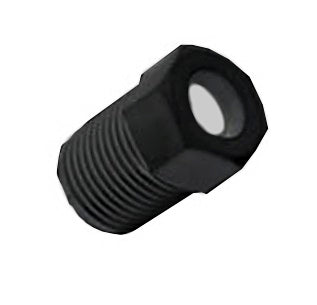 R1/8'' Plastic Silencer Black Compact [10 Pieces]