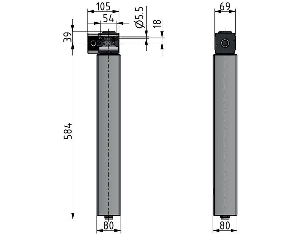 Sécheur à membrane 1/2'' 1100l/min Mutifix